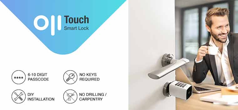 Ojitouch, password door lock